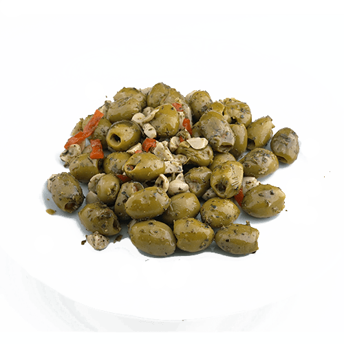 Elita Marinade Sithonia grüne Salat-Oliven Vakuum (2x3kg)