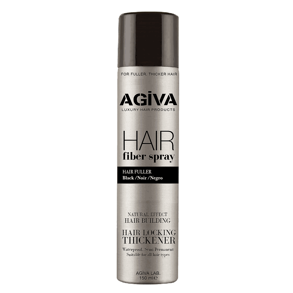 Agiva Haar fiber spray schwarz 150ml