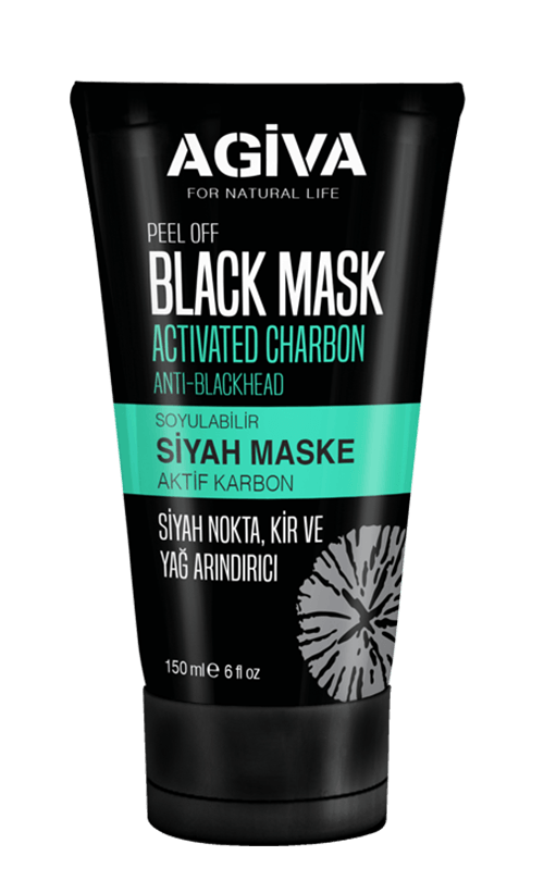 Agiva Schwarze Gesichtsmaske (150ml)