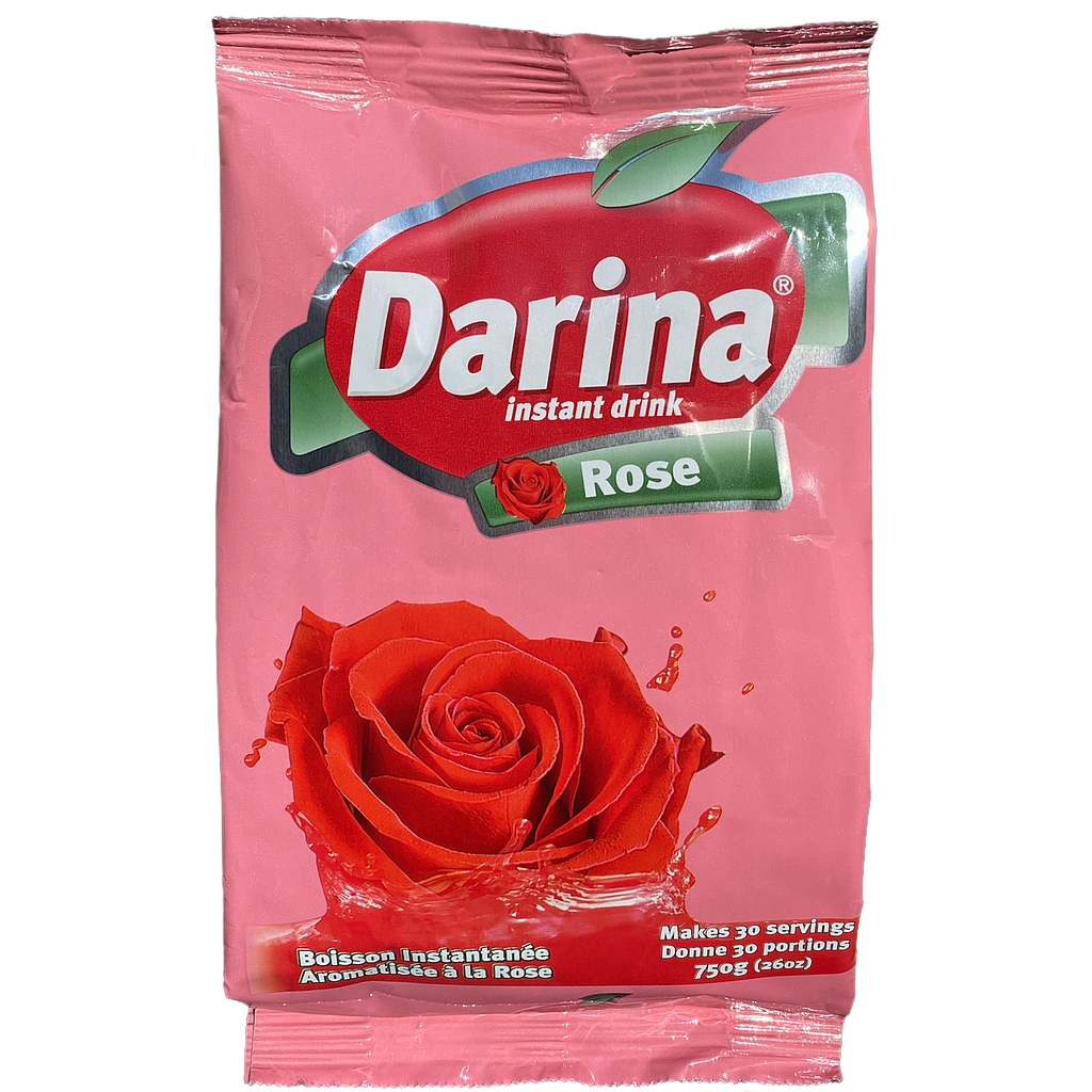 Darina Getränkepulver mit Rosengeschmack(750g)