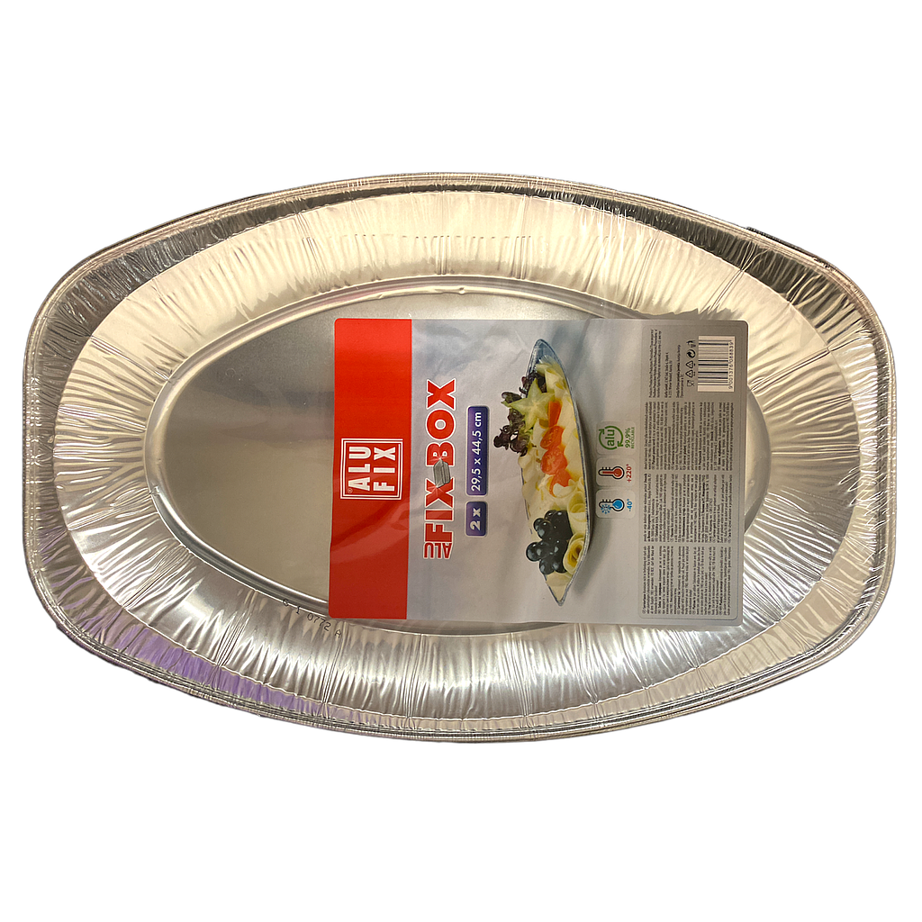 Alufix Servier Tasse aus Aluminium 29,5x44,5cm (2Stk)