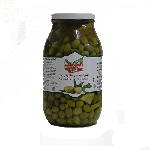 Algota grüne Oliven Salkini (2900g.)