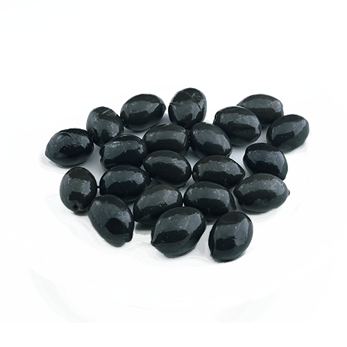 Elita gefärbte schwarze Oliven S.S. Mammoth mit Kern (2,5kg)