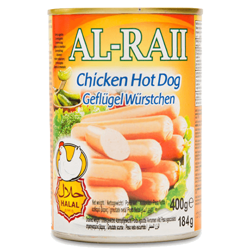 Al Raii Hühner Hotdog (400g.)