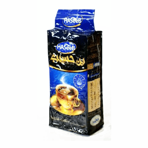 Kaffee Haseeb mit Kardamom 20 % extra blau Vakuum (200g.)